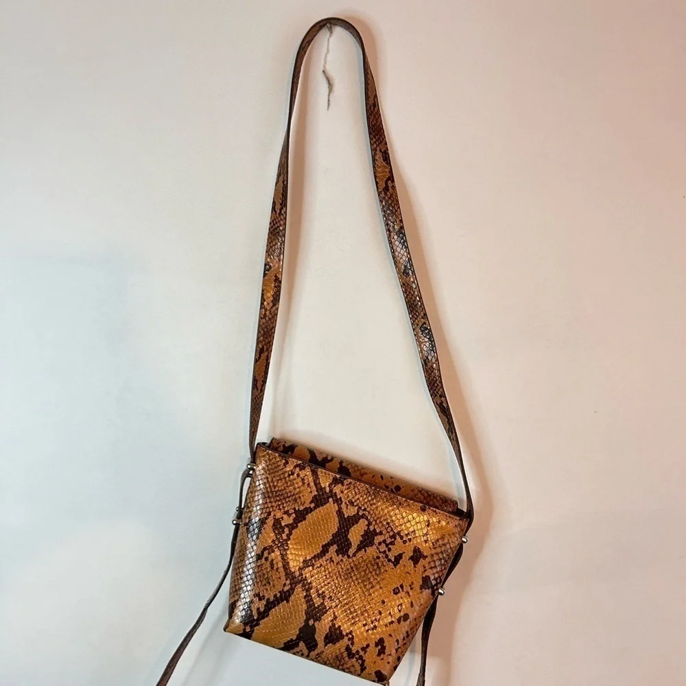 Urban Outfitters Crossbody Faux Snakeskin  Purse Shoulder Bag
